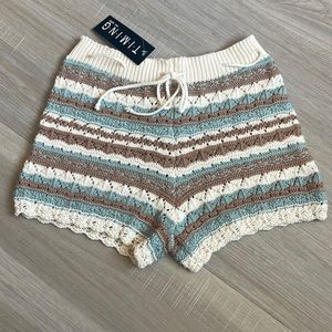 NWT Timing adorable crocheted shorts 🤩